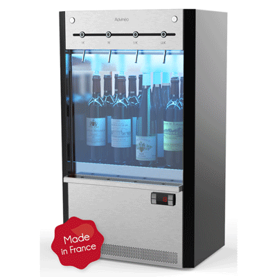 Advinéo lance son nouveau distributeur de vin au verre personnalisable : ADVINEO SHOP
