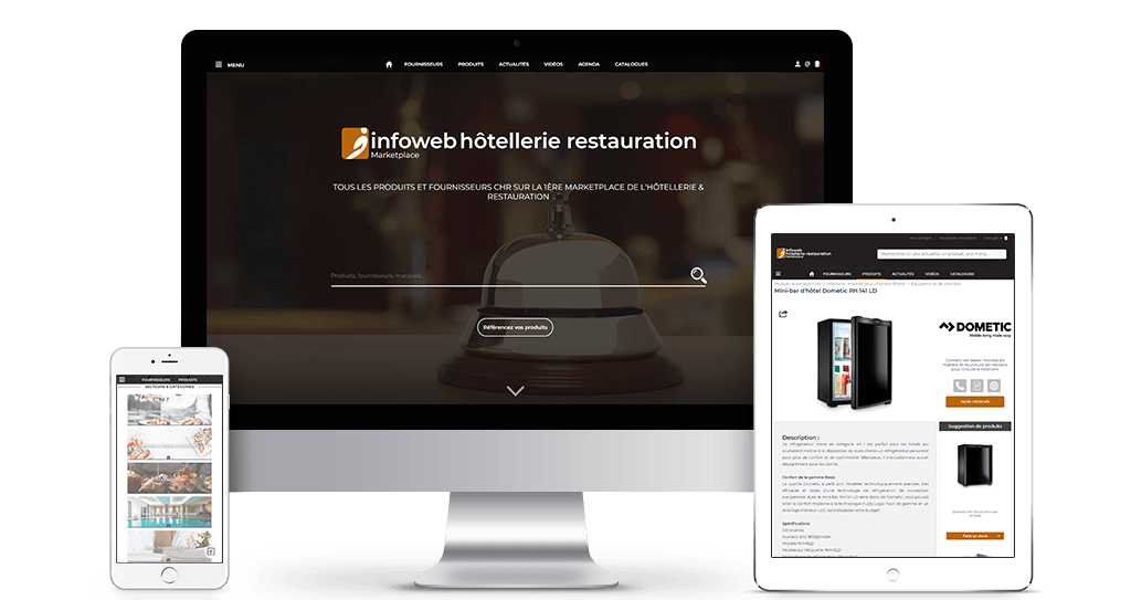 InfoWeb Hôtellerie Restauration — la marketplace des CHR